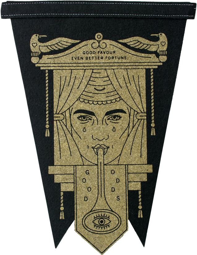 Fortune Teller Pennant (1000x1000), Png Download