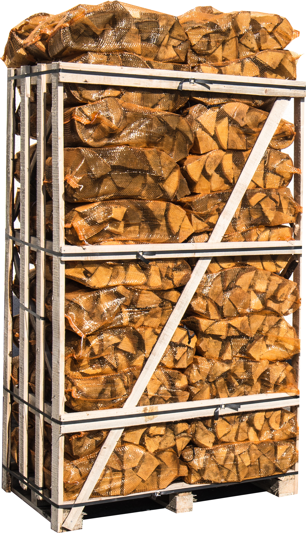 Dry Firewood High Pallette Angle (1635x2428), Png Download