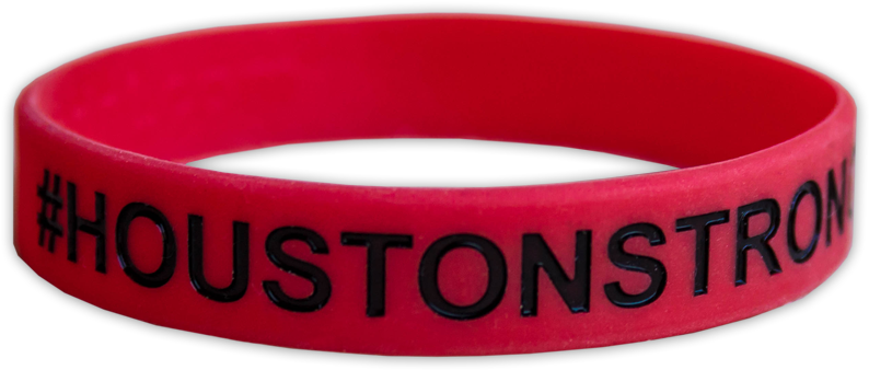 Houston Strong Wristbands Sku (800x800), Png Download