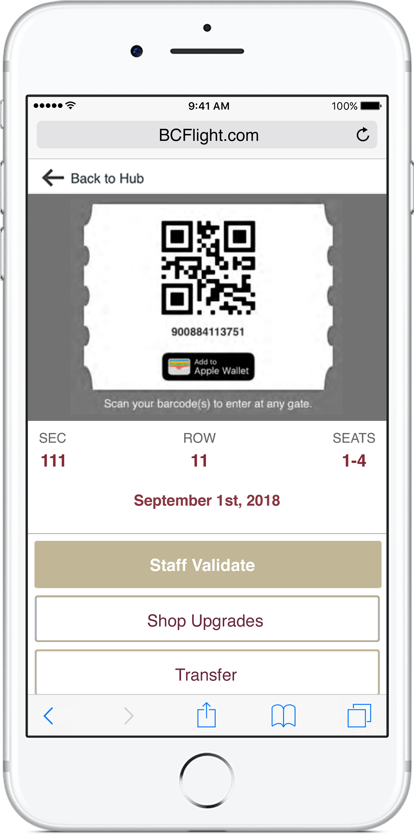 Scan In At Any Gate And Enjoy The Game (1622x2844), Png Download