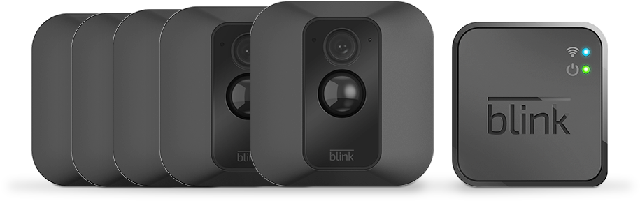 Blink Xt 5 Cam Black Sync V=1507850958 (1611x1211), Png Download