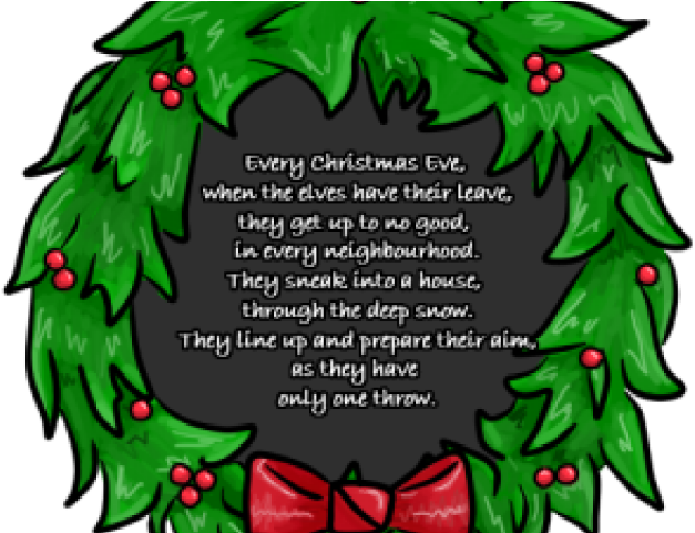 Elemental Clipart Wreath (640x480), Png Download