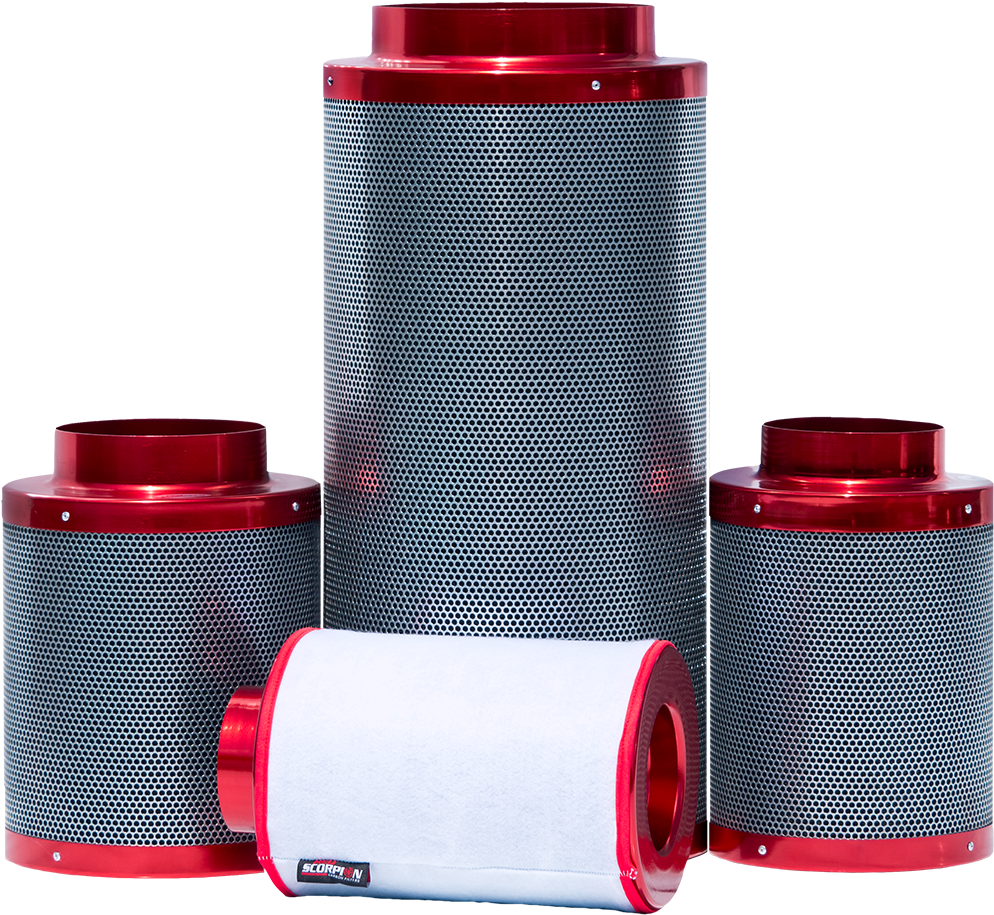 Red Scorpion Carbon Filter (1200x1200), Png Download