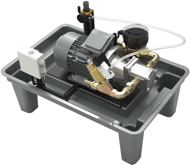 This Emptying Equipment Receives The Additive From (642x553), Png Download