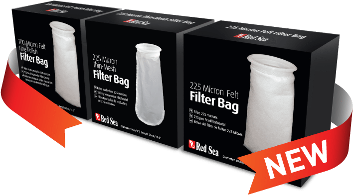 Red Sea Micron Filter Bags (738x424), Png Download