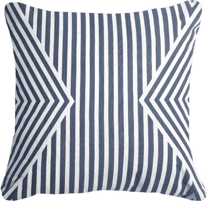Outdoor Parasol Navy Lounge Cushion 55 X 55 Cm (720x720), Png Download