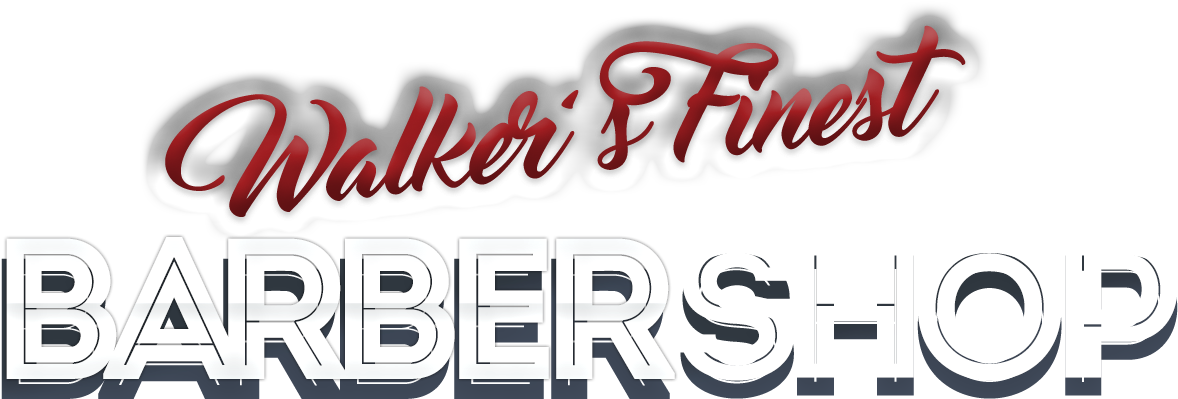 Walkers Finest Barbershop (1234x474), Png Download
