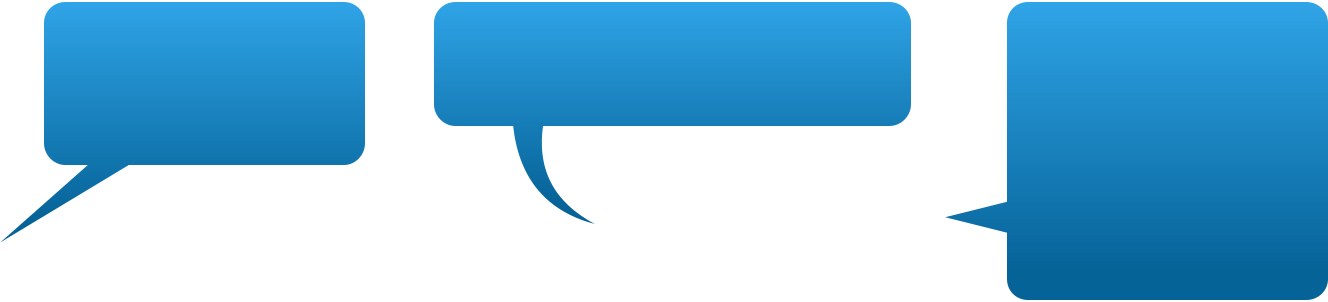 Great Looking Arrows, Rectangles, Ovals, Pie Shapes (1328x302), Png Download