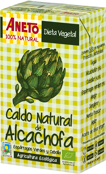 Natural Organic Artichoke Broth (600x800), Png Download