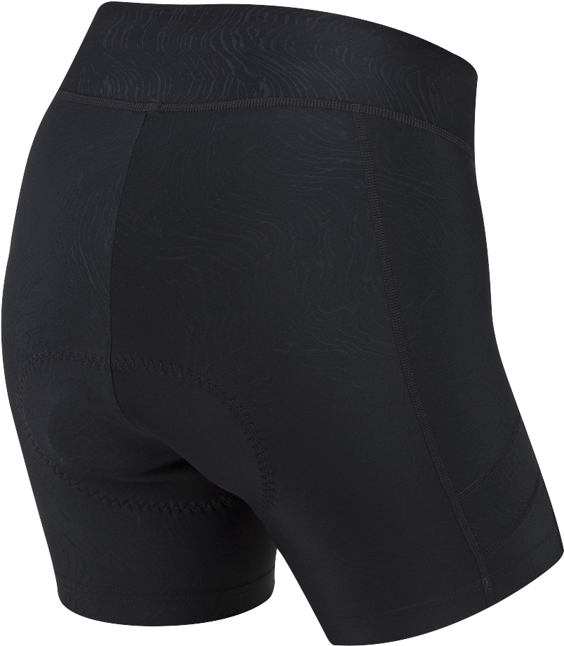 black shorts transparent