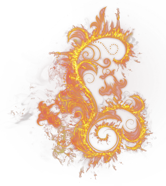 Огонь Png, Огненный Цветок, Пламя (537x600), Png Download