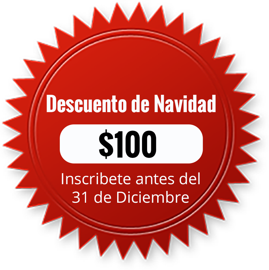100 Descuento De Navidad (900x903), Png Download