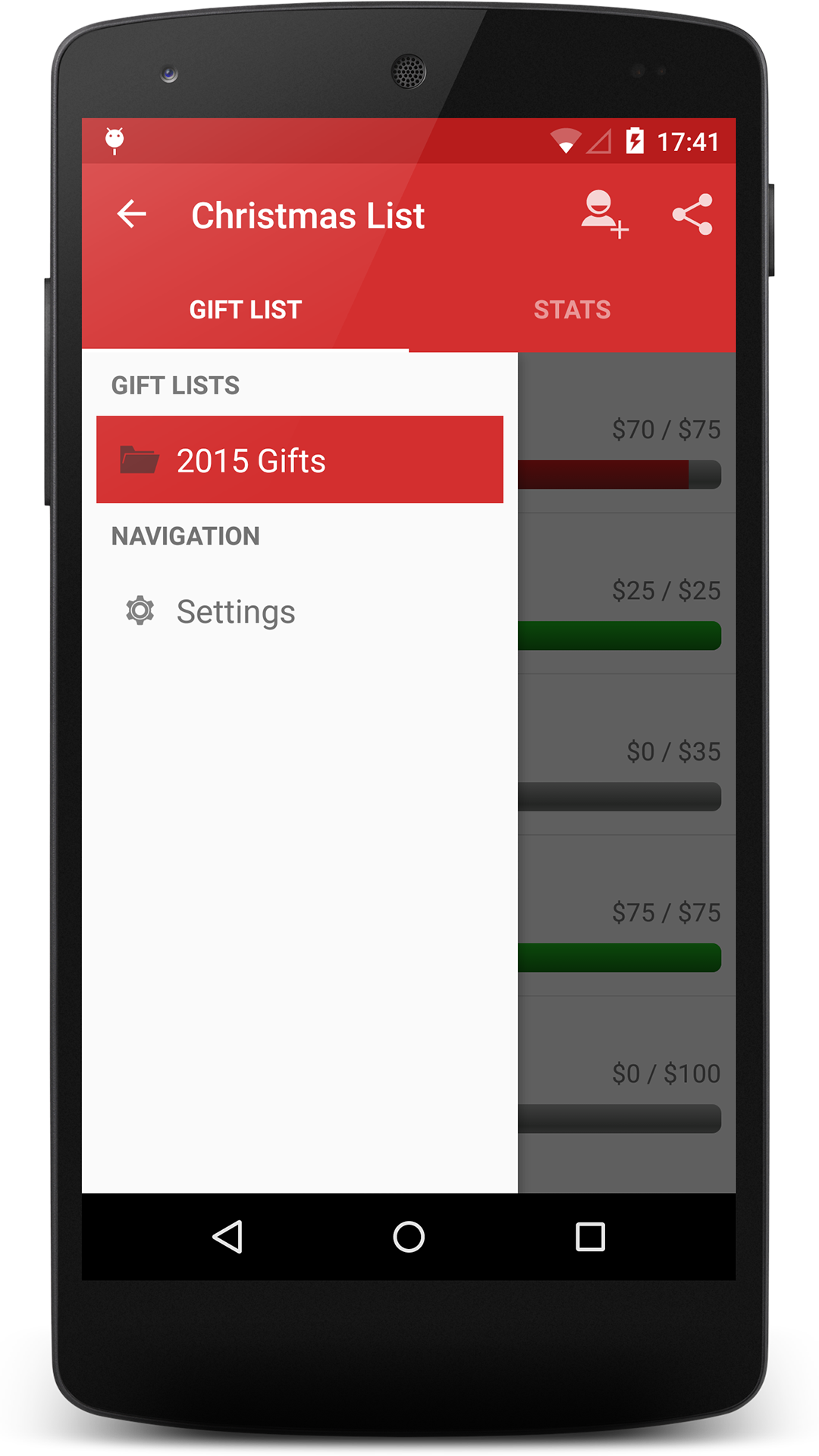 Christmas List Png (1080x1920), Png Download