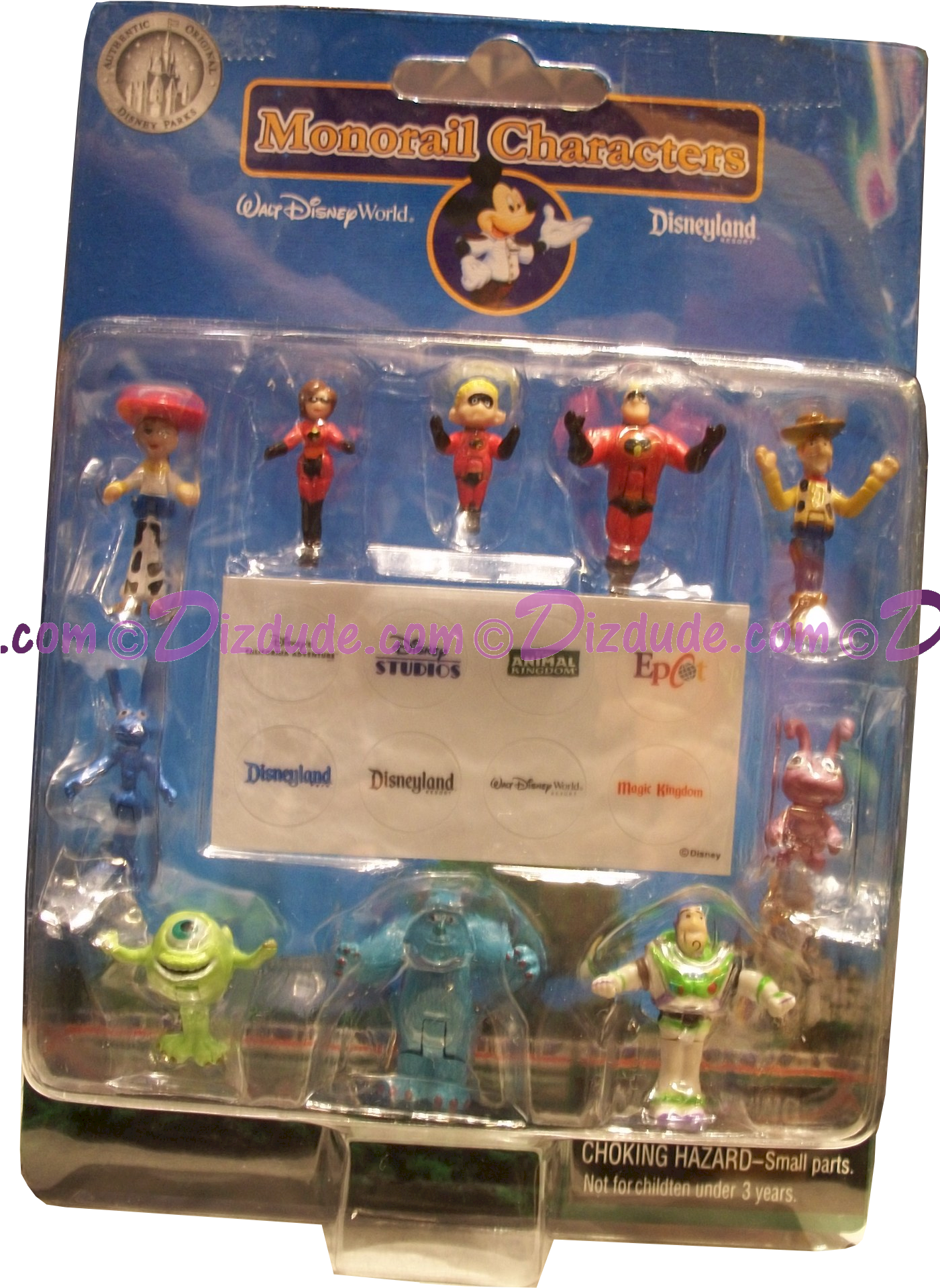 Disney World Monorail Characters Series 1 © Dizdude (1400x2000), Png Download