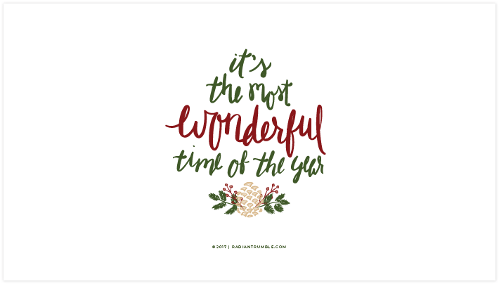 Christmas Its The Most Wonderful Time Of The Year Free (800x800), Png Download