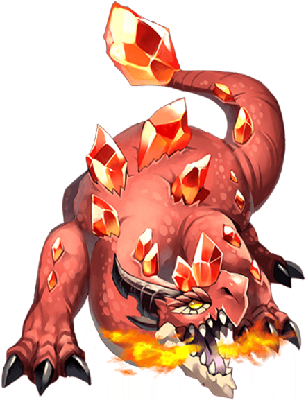 Red Jewel Dragon Transparent (480x640), Png Download