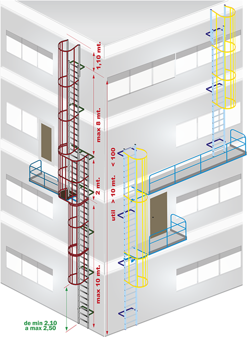 Escalera Png (516x673), Png Download