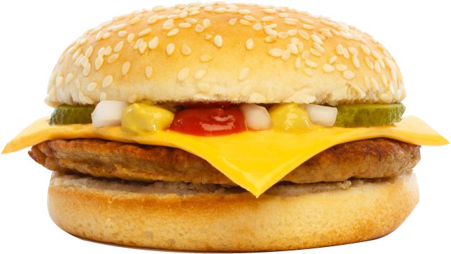 Hamburguesa Sencilla (800x800), Png Download