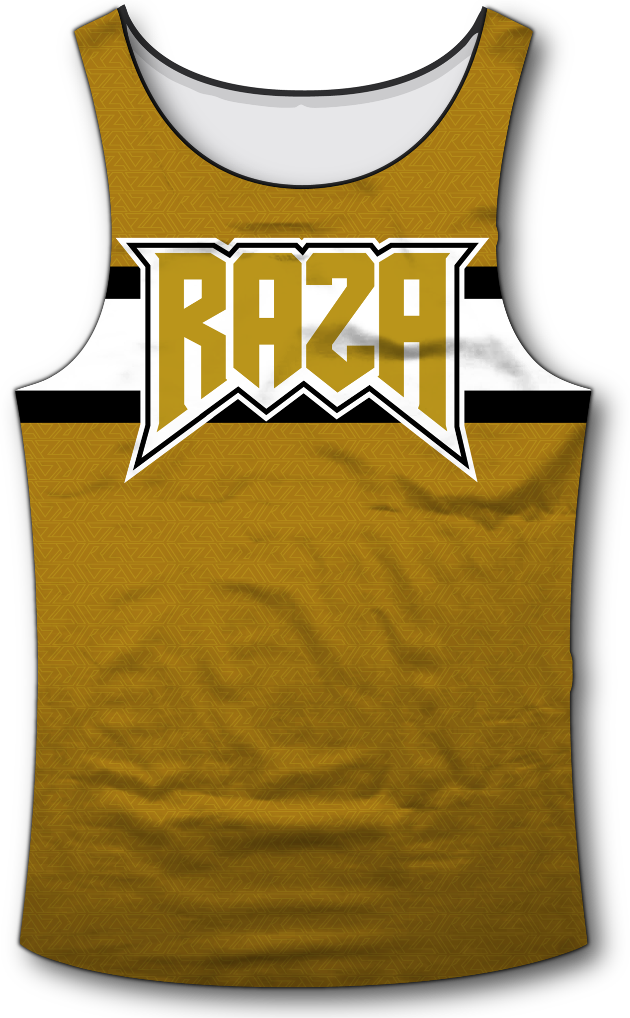 Gold Stripe Tank Top (1268x2048), Png Download