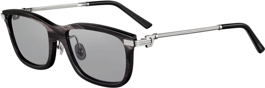 Gafas De Sol Première De Cartiercuerno Auténtico Color (1024x1024), Png Download