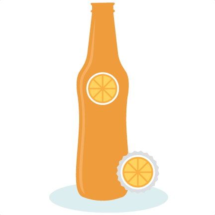 Orange Soda Svg File For Cards Scrapbooking Free Svgs - Carbonated Soft Drinks (432x432), Png Download