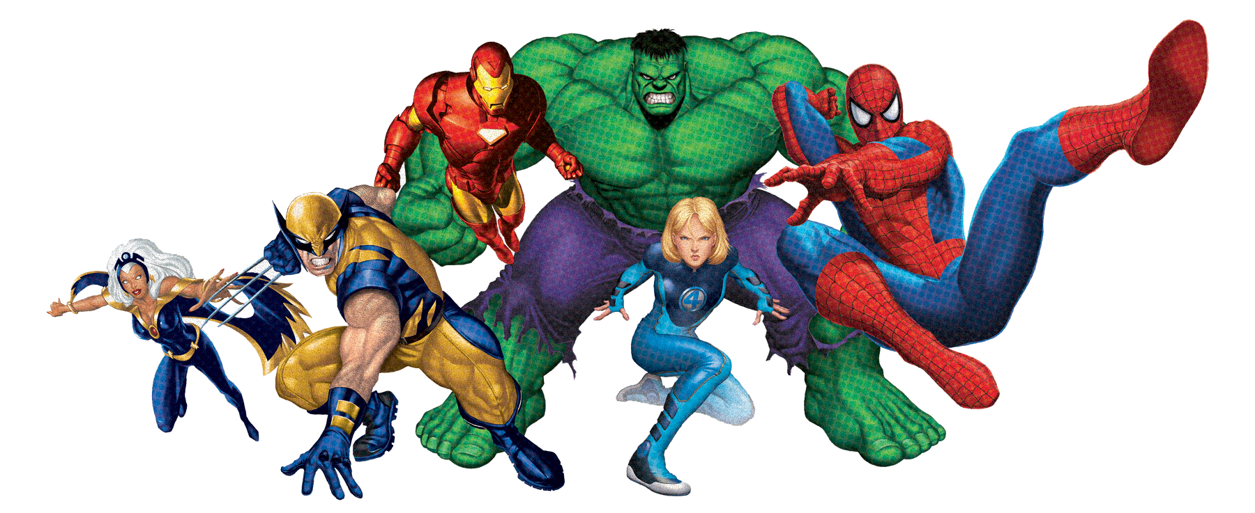 About Us Superheroes Gears - Marvel Super Heroes Jpg (1800x737), Png Download