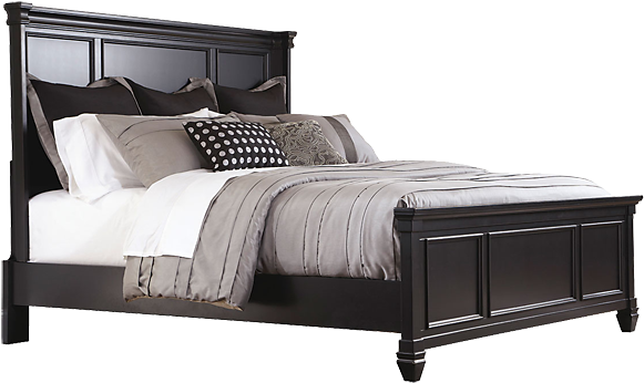 Bed Png Pic - Łóżko Tapicerowane Szare Homebook (600x400), Png Download