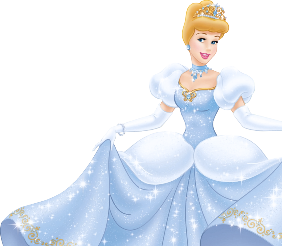 Princess Cinderella Png By Biljanatodorovic - Disney Princess Cinderella Blue (900x783), Png Download