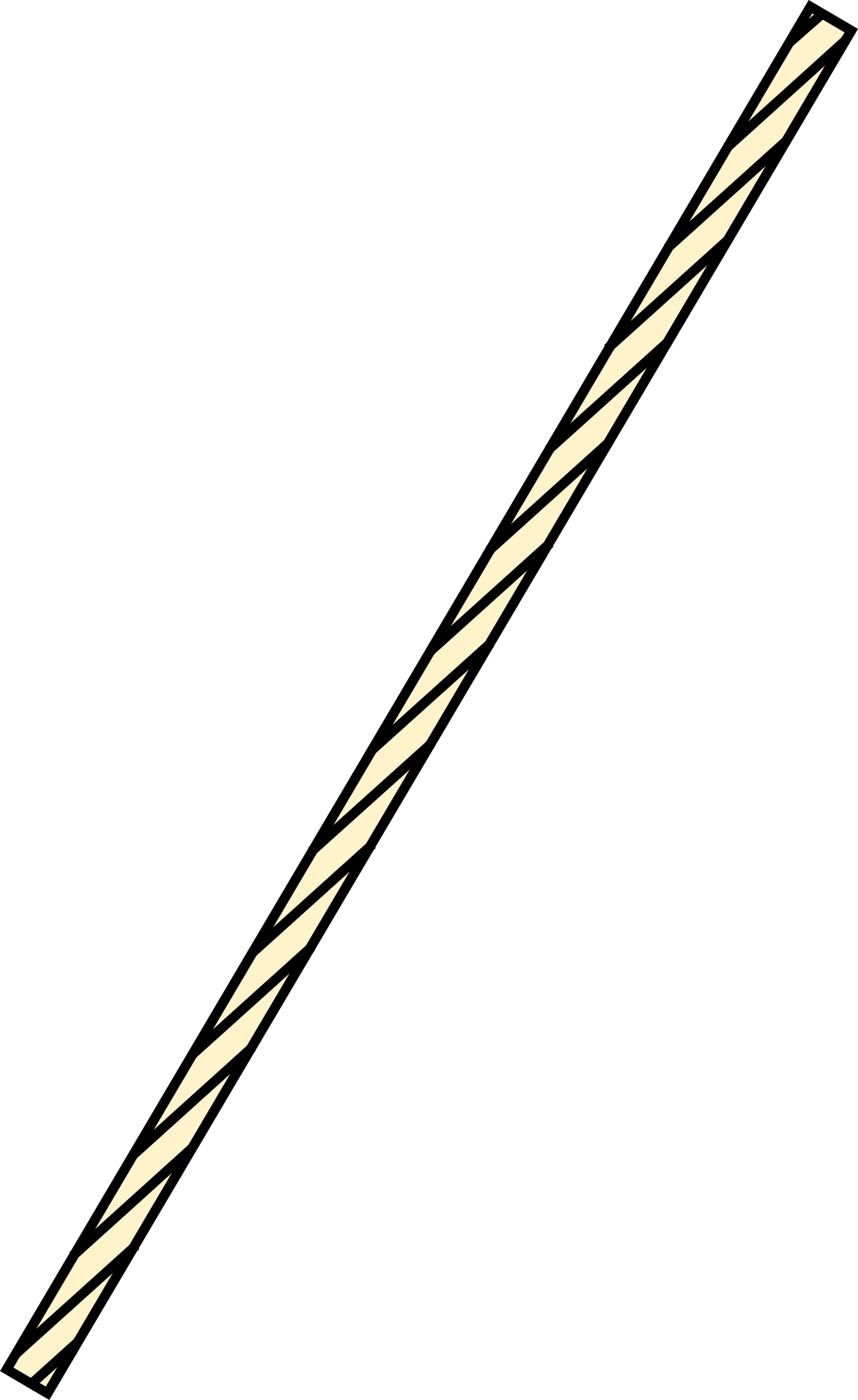 This Free Icons Png Design Of Straight Stretch Of Rope (1471x2400), Png Download