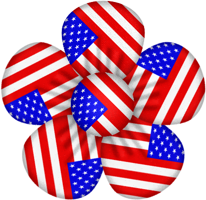 View Album On Yandex - Happy Fourth Of July Flowers (436x421), Png Download