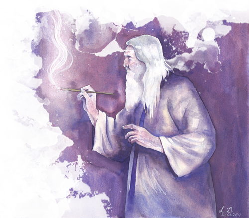 9th Level - Painting (500x438), Png Download