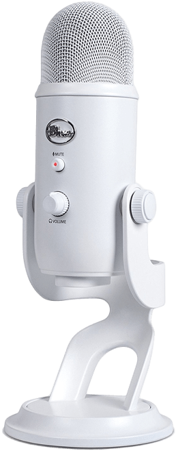 5blue Yeti Usb Microphone Whiteout - Gunnar Intercept (600x690), Png Download