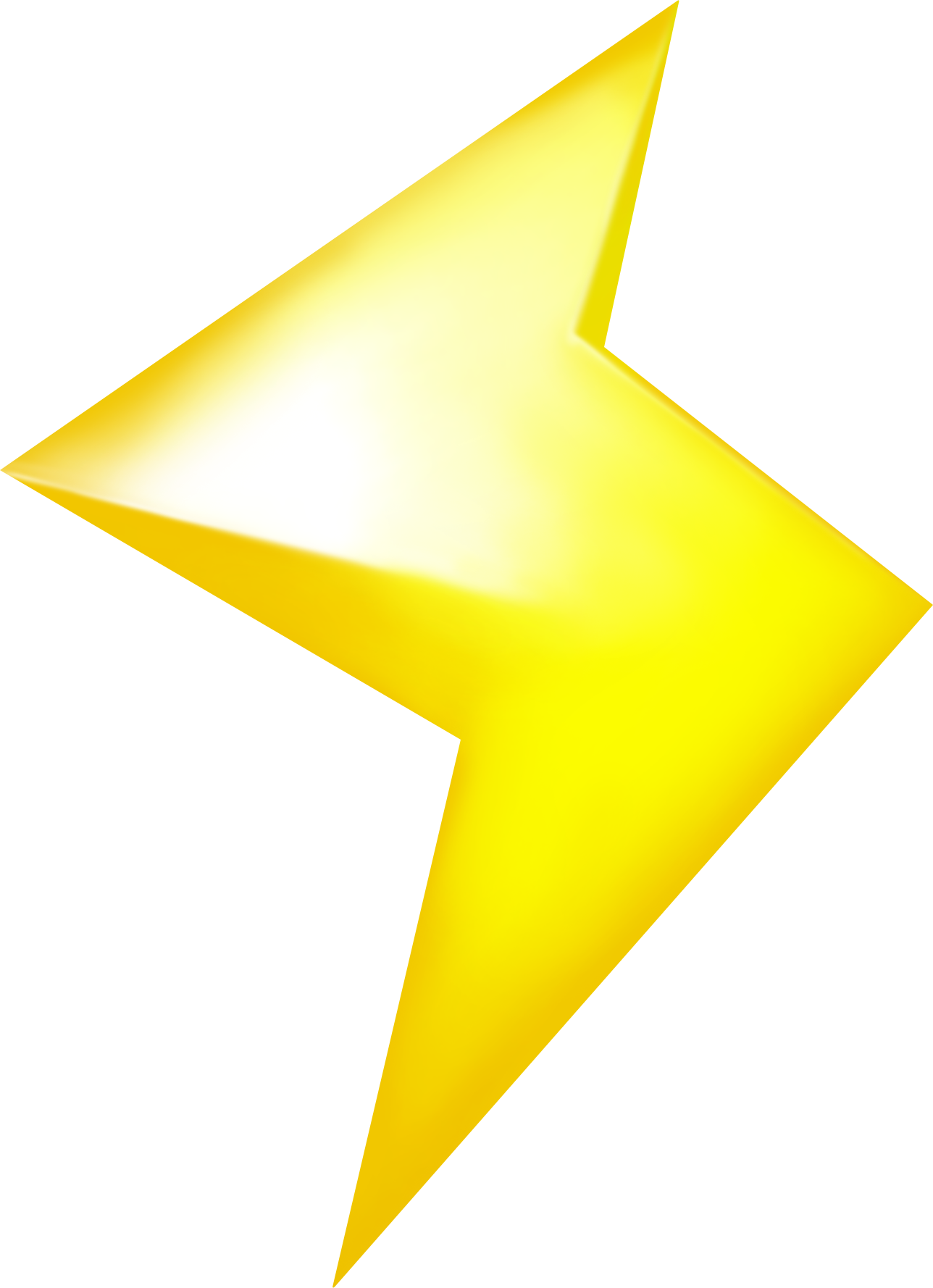 Lightning Bolt - Lighting Mario Kart 8 Png (1288x1778), Png Download