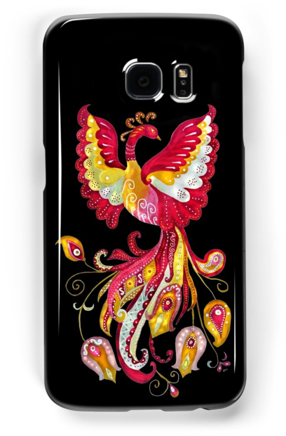 Get 20% Off With Promo Code Gowild In Slavic Folklore, - Firebird - Fantasy Creature Scarf (500x700), Png Download