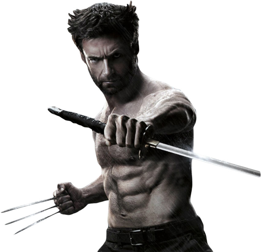 Wolverine - Hugh Jackman Wolverine Png (900x888), Png Download