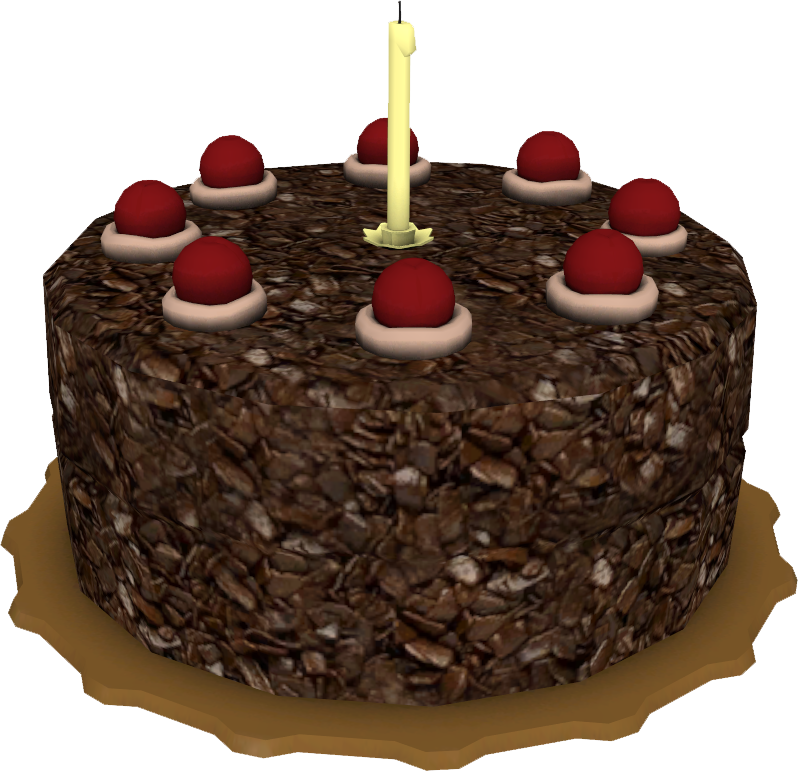Portal Cake - Clipart Portal Cake (798x771), Png Download