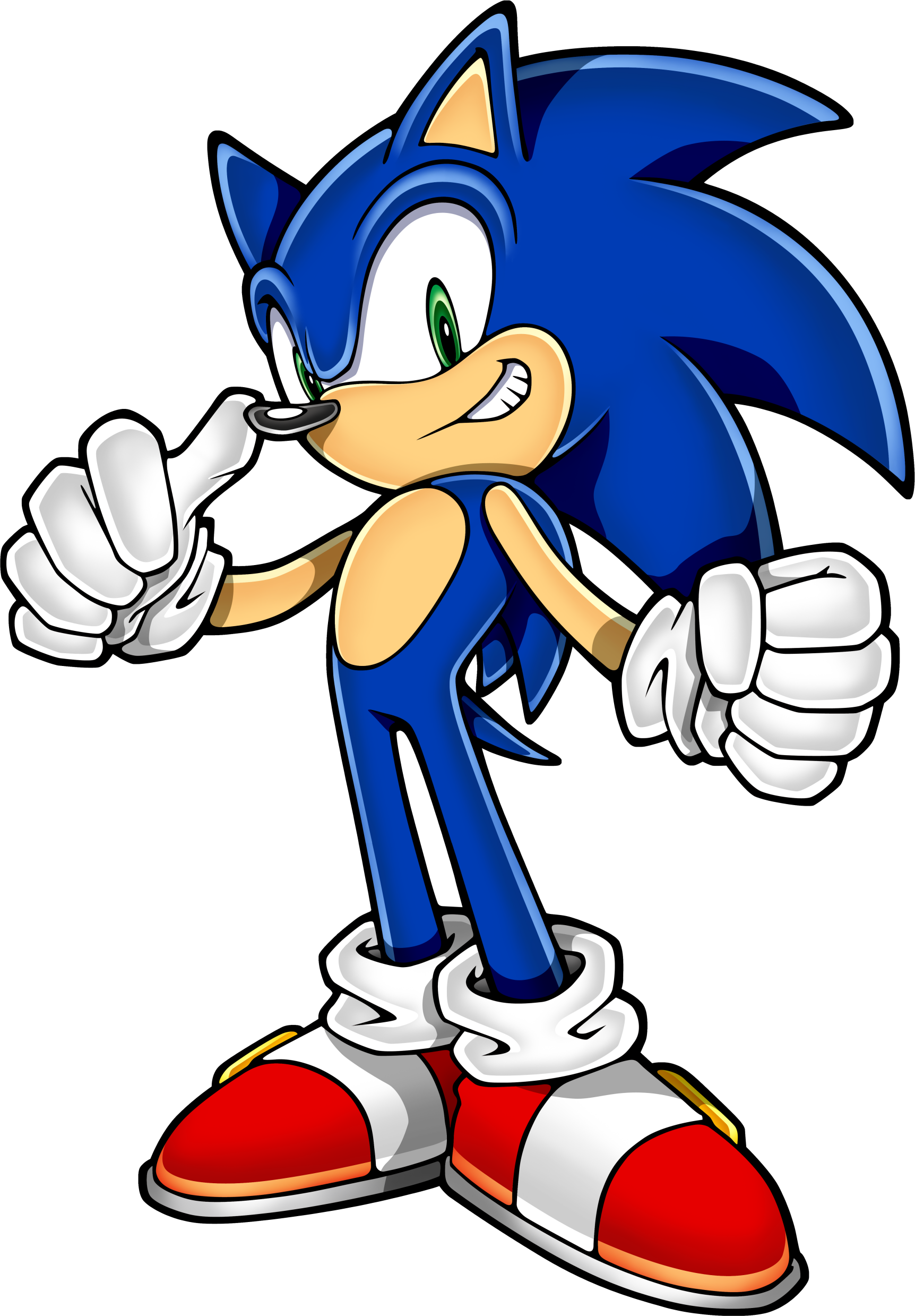 Sonic The Hedgehog (1724x2478), Png Download