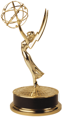 Emmy Award - Emmy Award Trophy (400x400), Png Download