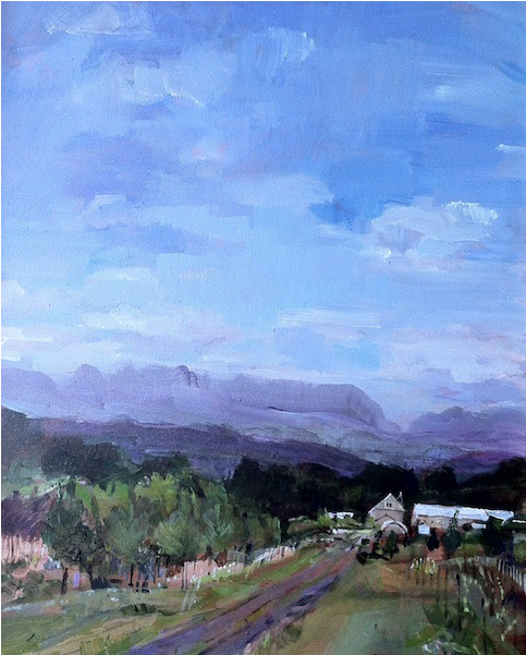 Buckingham Summer - Painting (800x800), Png Download