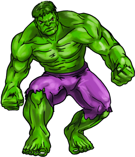 Hero Drawing Hulk - Incredible Hulk Clipart (600x600), Png Download