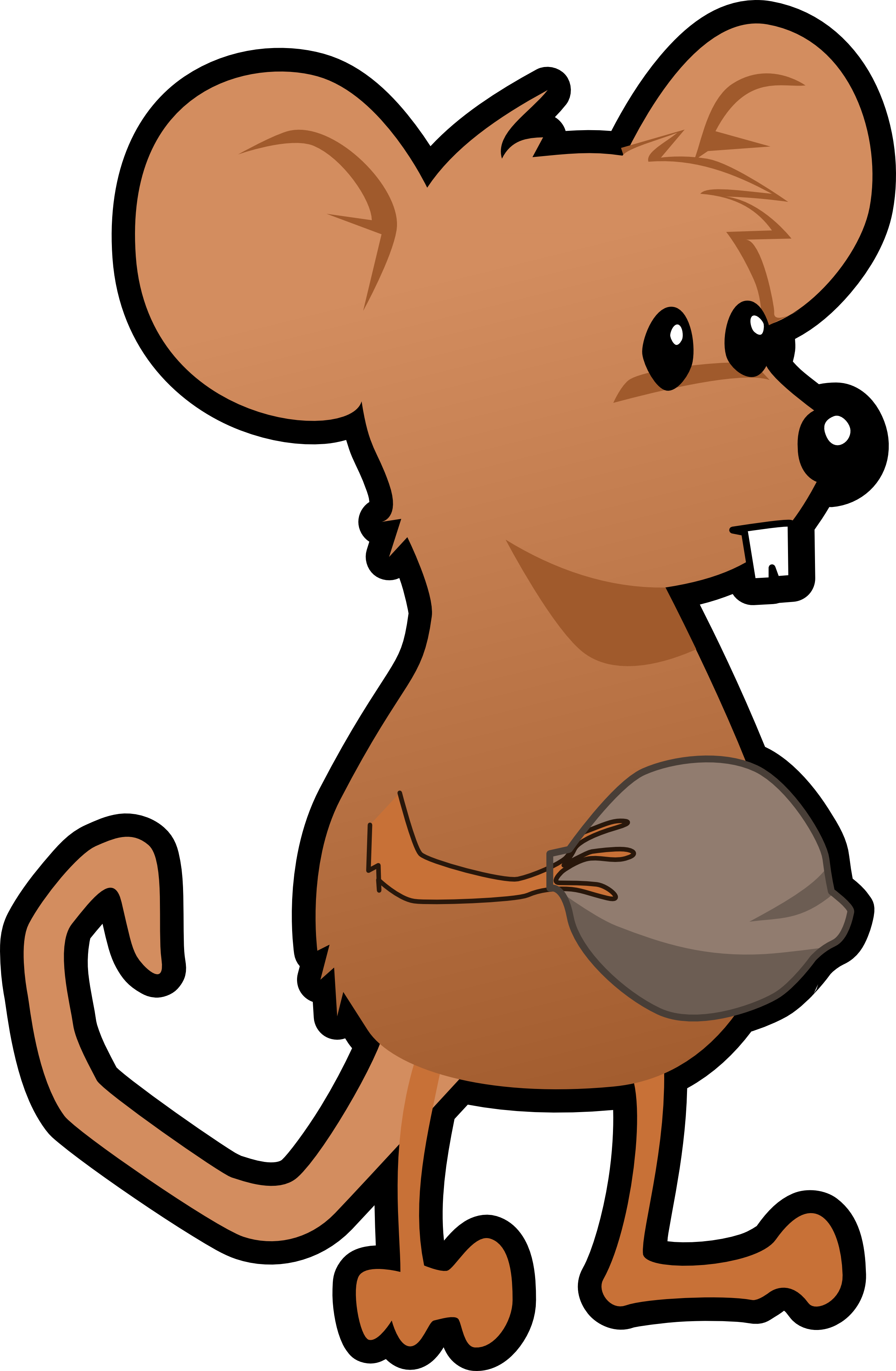 Mouse - Mouse Clipart Png (524x800), Png Download