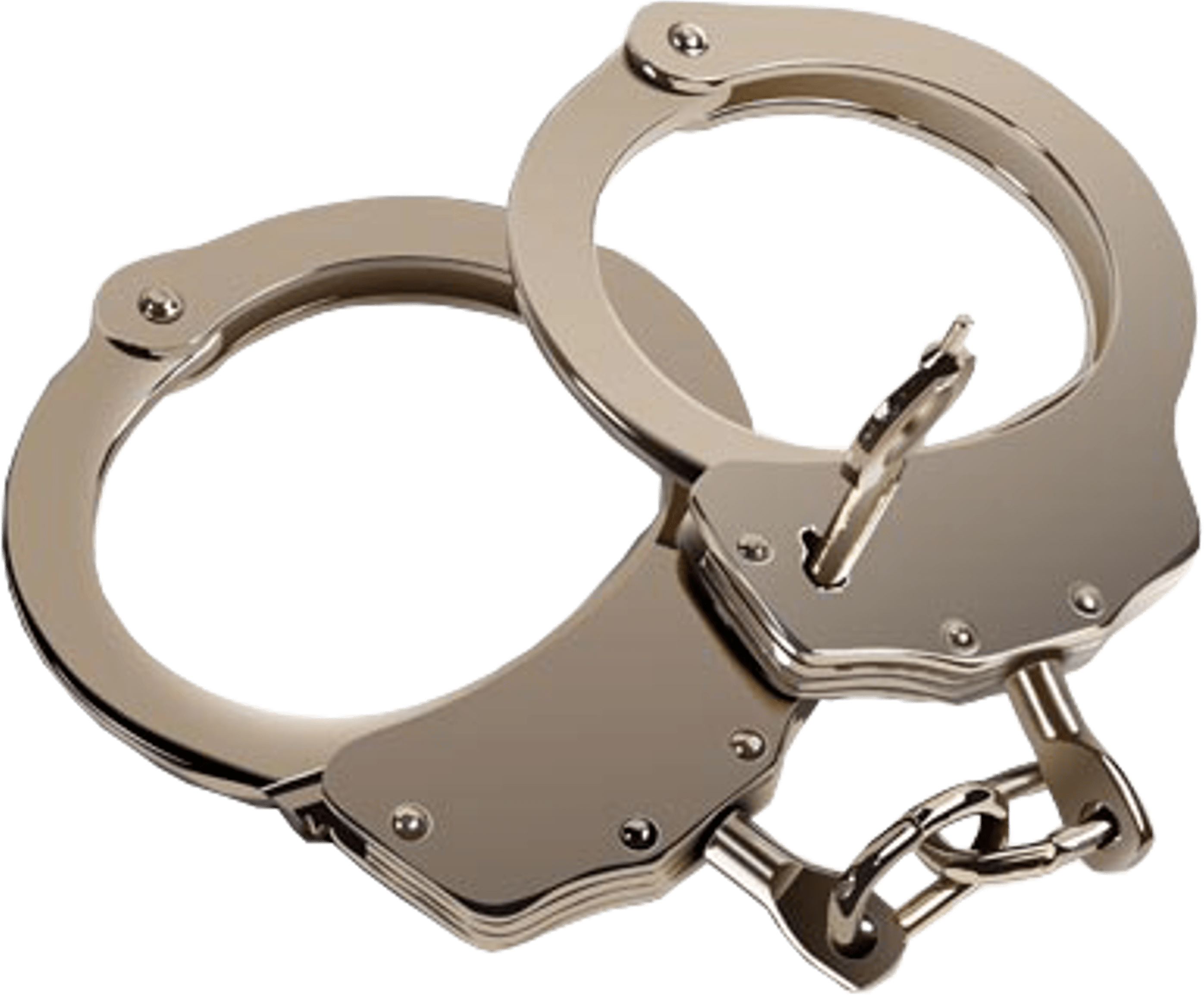 Download Pair Of Hand Cuffs PNG Image with No Background