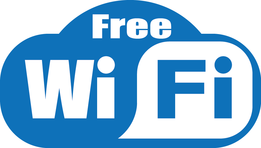 Free Png Wifi Icon Blue Png Images Transparent - Free Wifi Logo Png (850x483), Png Download