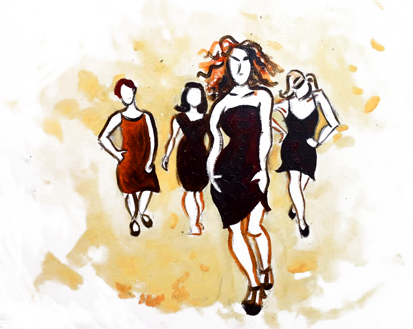 Katie Cafaro Get Over Yourself Carrie Bradshaw - Illustration (1354x1080), Png Download