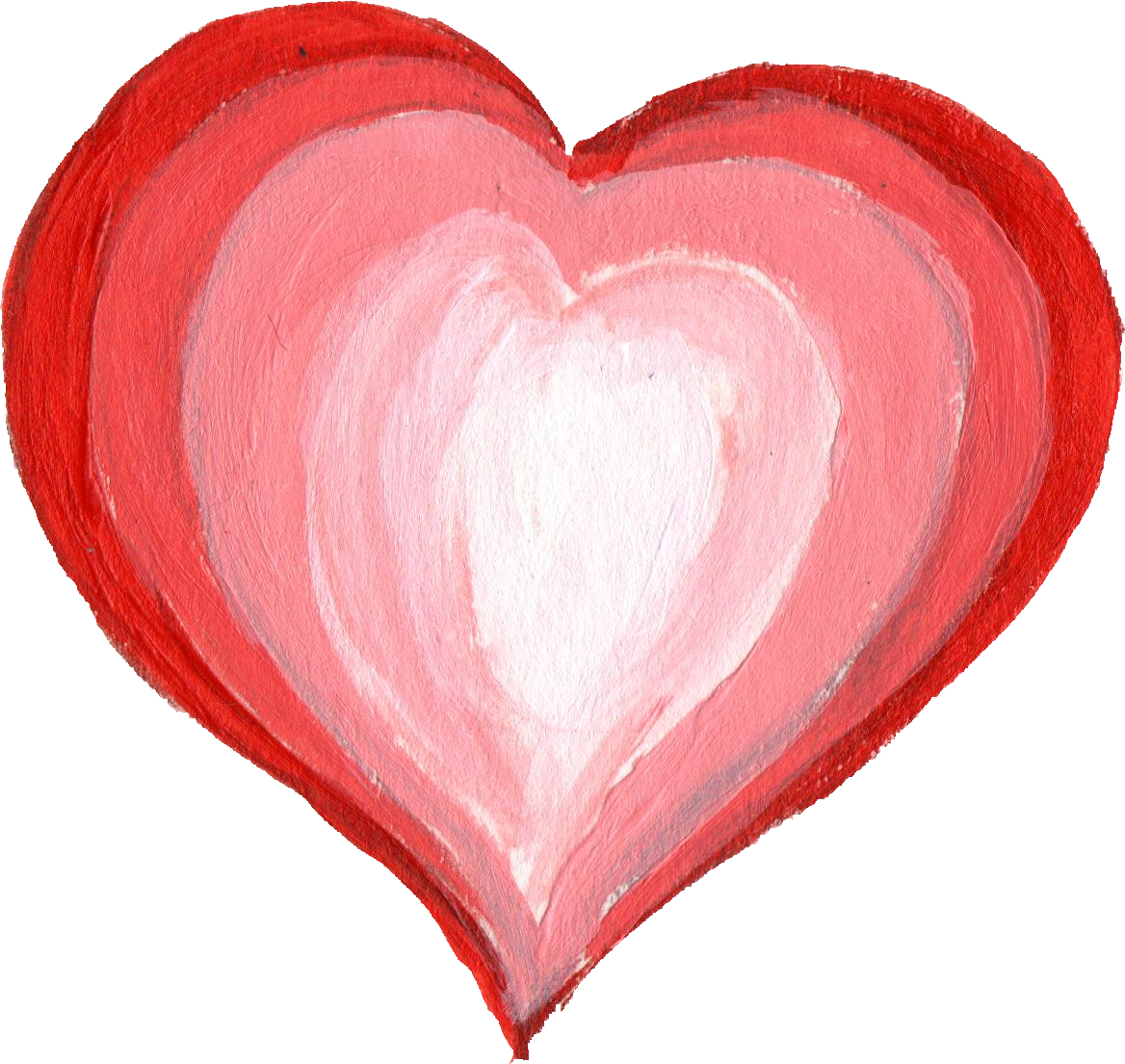 Free Download - Heart Paint Png (1168x1105), Png Download