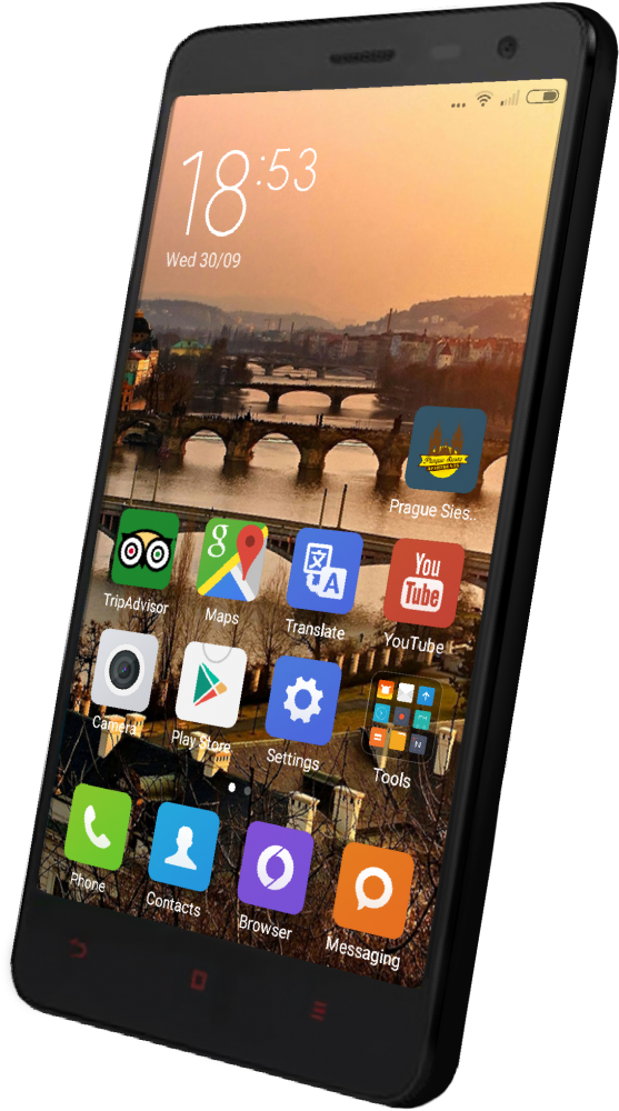 Smartphone Png High Quality Image - Praha (579x1024), Png Download