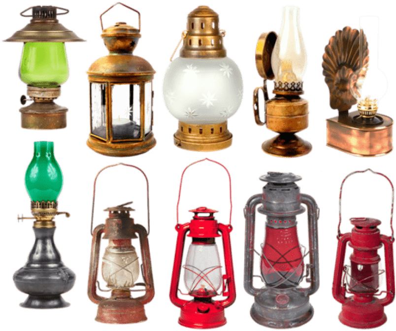 Free Png Ramadan Lamp Duo Png Images Transparent - Керосиновые Лампы (850x699), Png Download