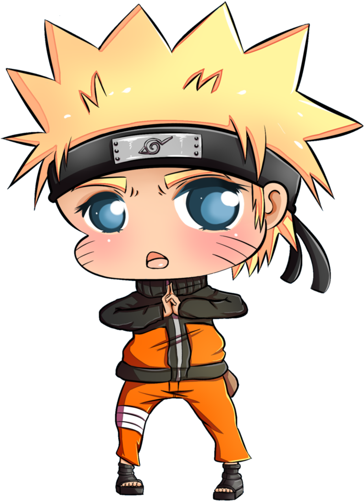 Chibi - Naruto Clipart Png (766x1043), Png Download