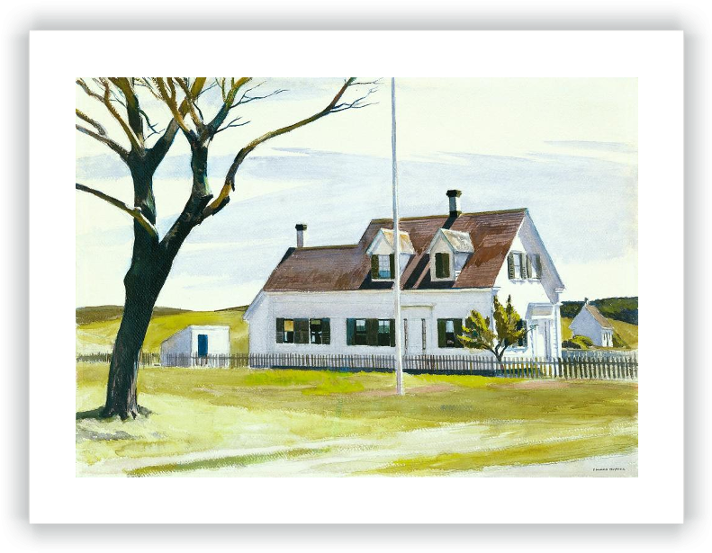 Dead Tree And Side Of Lombard House (800x620), Png Download