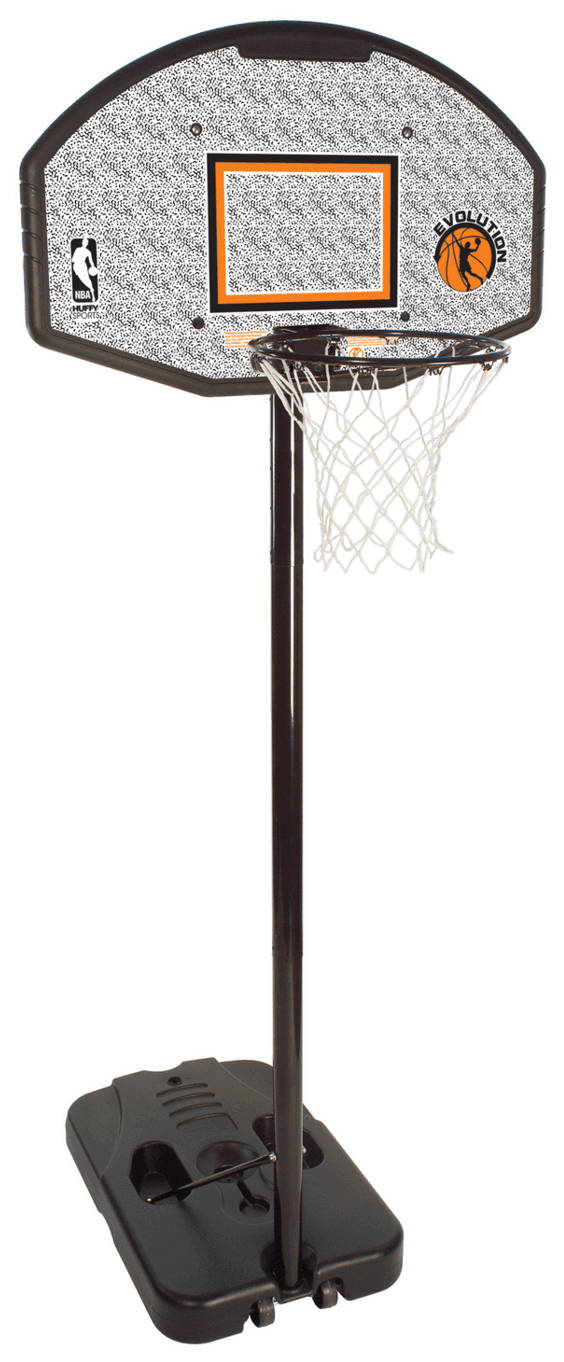 Spalding 44" Eco-composite Portable Basketball Hoop - Indoor Mini Basketball Hoop With Stand (1400x1400), Png Download
